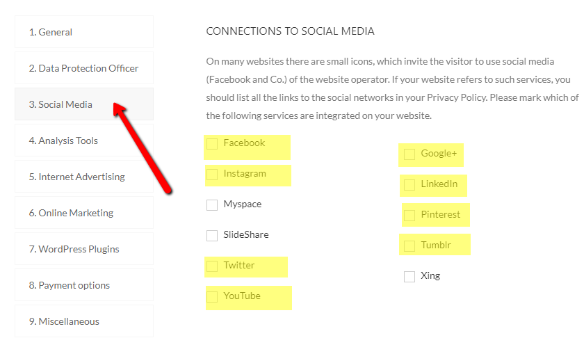 social media