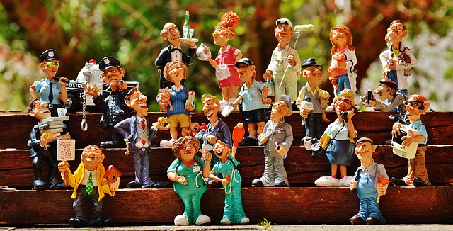 figures, professions, work